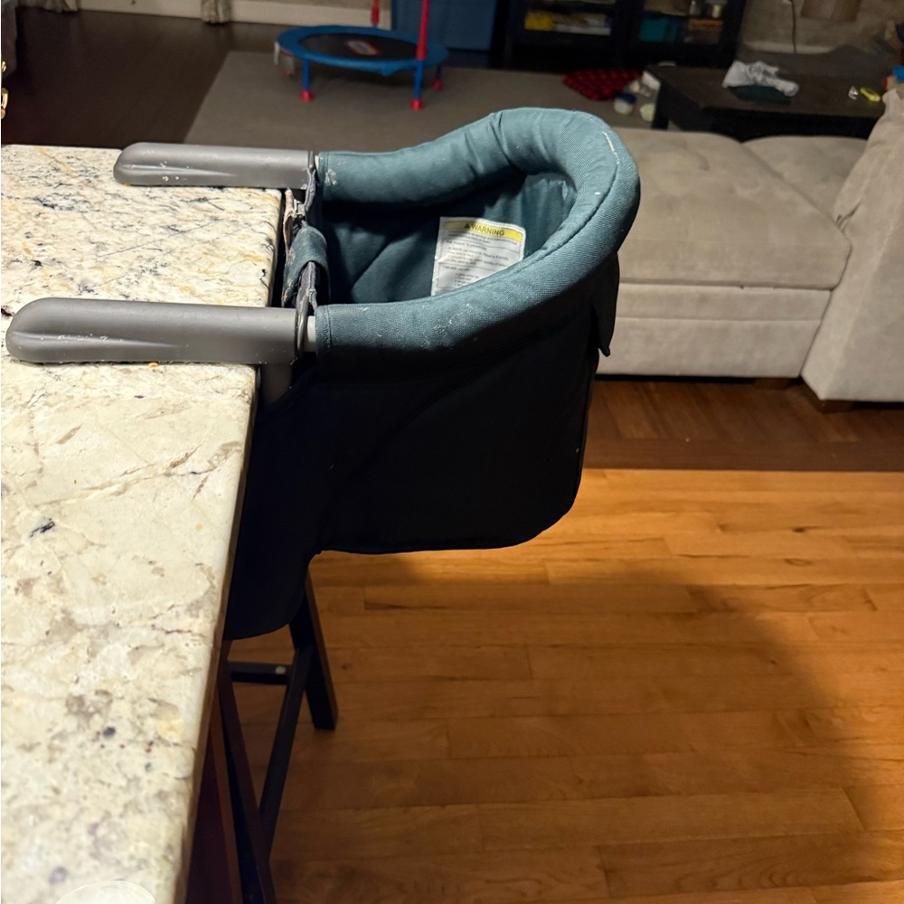 Inglesina Fast Table Chair Portable Clip-On High Chair - Dark Green